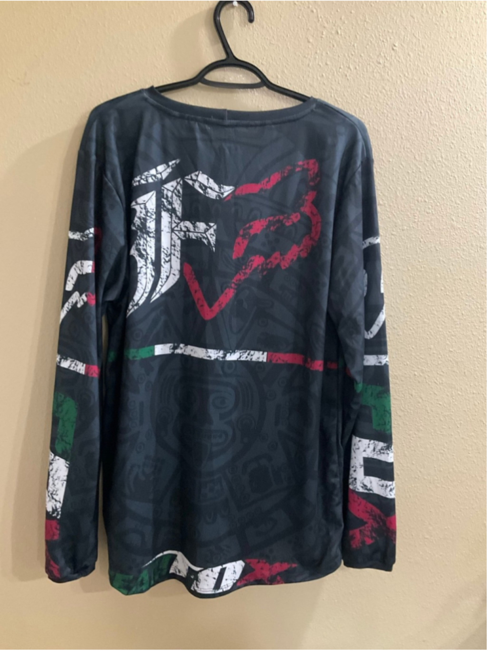 Fox Racing MX Jersey XXL Black Motocross Long Sleeve Graphic Jersey - Picture 3 of 4